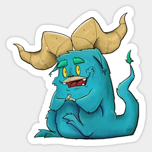 Big horns Sticker